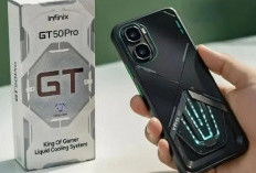 Infinix GT 50 Pro, HP Gaming Premium dengan Performa Kencang dan Fitur AI Modern