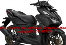 Honda Vario 160 Vs Honda Stylo 160: Mana yang Lebih Irit BBM? Cek di Sini Yuk!