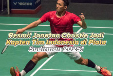 Jonatan Christie Jadi Kapten Tim Indonesia di Piala Sudirman Cup 2025, Ini Statemennya