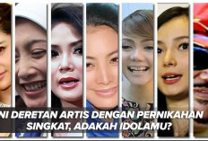 Ini Deretan Artis dengan Pernikahan Singkat, Adakah Idolamu?