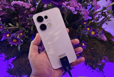 OPPO Reno13 5G Tampil Menonjol, Baterainya 5.600 mAh, Teknologi Pengisian Cepat 80W
