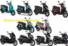 Motor Matic Yamaha Harga Terjangkau, Cocok untuk Semua Kalangan, Ini Jenisnya! 