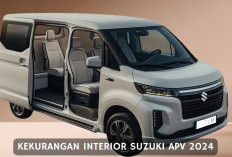 Kenali 5 Kekurangan Interior Suzuki APV 2024, Mobil Keluarga Favorit di Indonesia