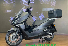 BARU! Namun Belum Rilis di Indonesia! Inilah Spesifikasi Motor Matic Berbalut Teknologi Honda NS150GX!