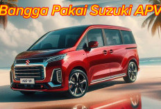 Pantas Saja Banyak Yang Melongo! Bangganya Tunggangi All New Suzuki APV 2024