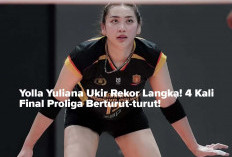 WOW Raih Prestasi yang Membanggakan, Yuk Intip Rekam Jejak Atlet Cantik Yolla Yuliana di Proliga! 