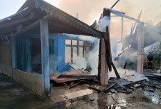 BREAKING NEWS! Kerugian Capai Rp400 Juta, Berikut Kronologis Terbakarnya Rumah Sekdes Padang Beriang