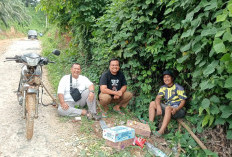 Pemdes dan Warga Muara Dua Tolak  Bantuan Semen dari PT CBS