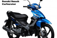 Suzuki Smash Carburator  dengan Gaya Baru, Bakal Libas Motor Bebek di Kelasnya!