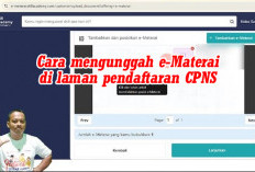 Jika Gagal Mengunggah e-Materai di Laman Pendaftaran CPNS 2024, Ini Cara Mengatasinya