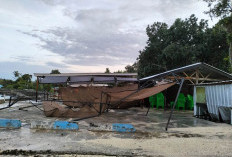 Bangunan Pelaku UMKM di Linau Hancur, 5 Perahu Nelayan Merpas Rusak Parah, Ini Total Kerugian