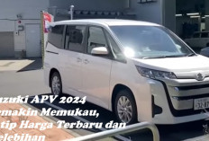 Suzuki APV 2024 Semakin Memukau, Intip Harga Terbaru dan Kelebihan Kendaraan ini