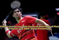 Cidera Lutut Kiri, Leo Rolly Carnando Batal di Piala Sudirman Cup 2025, Ini Prestasinya yang Diraih