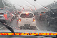 3 Hal Mesti Anda Perhatikan Saat Mengemudi Suzuki APV dalam Kondisi Hujan di Jalan Tol