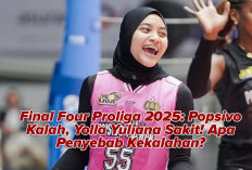 Final Four Proliga 2025: Jakarta Popsivo Polwan Kalah, Ada Apa dengan Yolla Yuliana?