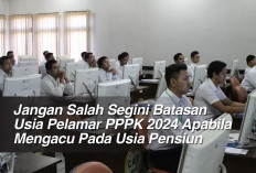 Jangan Salah, Segini Batasan Usia Pelamar PPPK 2024 Apabila Mengacu Usia Pensiun