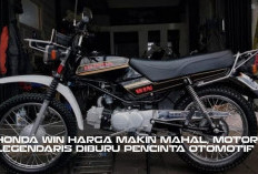 Honda Win Harga Makin Mahal, Motor Legendaris Diburu Pencinta Otomotif 