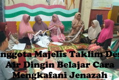 Perpustakaan Melati Pelatihan Kafani jenazah