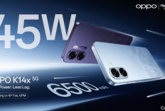 Oppo K14x 5G: Baterai Jumbo 6.500 mAh, Siap Guncang Pasar Smartphone 