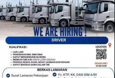 LOKER! PT Bengkulu Buana Makmur Butuh Tenaga Kerja Khusus Laki-laki, Siap Bekerja Sebagai Driver