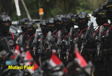 Mutasi Polri: Ini Daftar Nama 7 Perwira digeser Jadi Dansat Brimob!