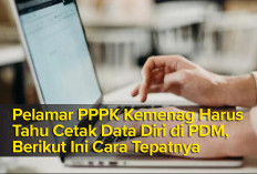 Pelamar PPPK Kemenag Harus Tahu Cetak Data Diri di PDM, Berikut Ini Cara Tepatnya 