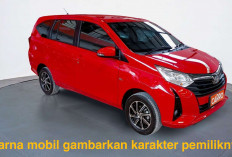 7 Warna  Mobil Gambarkan Karakter Pemiliknya,  Kamu Termasuk yang Mana? Yuk Diintip di Sini!