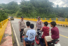Jembatan Manulla Sering Jadi Lokasi Bali, Polsek Muara Nasal Tingkat Patroli 