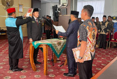 Hifthario Dilantik Sebagai Penjabat Sekda Kaur
