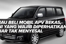 Mau Beli Mobil APV Bekas, Ini yang Wajib Diperhatikan, Biar Tak Menyesal 