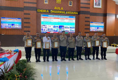 Sukses Melaksanakan Operasi Keselamatan Nala 2026, Polres Kaur Terima Penghargaan