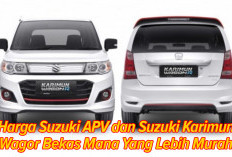 Harga Mobil Suzuki APV dan Suzuki Karimun Wagor Bekas, Mana yang Lebih Murah, Cek di Sini 