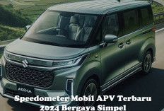 Sangat Membantu Sopir, Spedometer Mobil APV Terbaru 2024 Bergaya Simpel