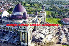 Masjid Agung Kubah Kecubung Unik, Tempat Wisata Religi dan Persinggahan Musafir