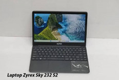 Laptop Zyrex Sky 232 S2 Berkapasitas 512 GB dan 256 GB, Dibandrol Rp 2 Jutaan