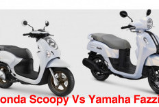 Duel Cantik Honda Scoopy Vs Yamaha Fazzio : Desain, Performa dan Fitur