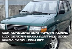 Cek Konsumsi BBM Toyota Kijang LGX dengan Isuzu Panther 2001? Mana yang Lebih Irit