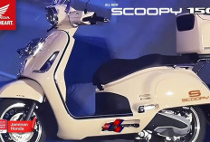 All New Honda Scoopy 150 Baru Sosok Skutik Bergaya Retro Siap Mengaspal di Jalan Raya