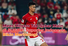 Mees Hilgers Pemain Timnas Indonesia Ingin Rasakan Bermain di SUGBK