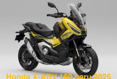 Honda X-ADV 160 Baru 2025,  Motor Sport Penjelajah Offroad   di Jalan Setapak