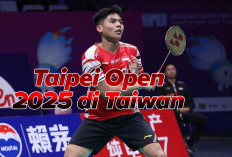 Uben Tumbang di Perempat Final, Taipei Open 2025 di Taiwan Wakil Tuan Rumah Memang Tangguh
