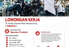 Lulusan SMA/SMK Merapat, PT Yamaha Indonesia Motor Manufacturing Buka Lowongan Kerja 