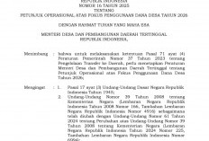 Tanpa Kecuali, Seluruh Desa Wajib Sosialisasikan Permendes 16 Tahun 2025 