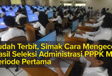 Sudah Terbit, Simak Cara Mengecek Hasil Seleksi Administrasi PPPK MA Periode Pertama