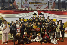 Koleksi 40 Medali, Taekwondo Kaur Menjuarai Kapolda Bengkulu Cup 2025 