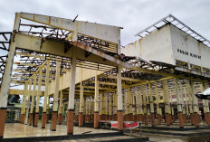 Pasar Mingguan Nasal Penyumbang PAD Kedua Terbesar, Tapi Fasilitasnya Rusak Parah