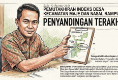 Pemutakhiran Indeks Desa Kecamatan Maje dan Nasal Rampung, Penyandingan Terkahir 