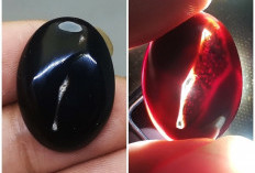 Benda Pusaka Peninggalan Leluhur Batu Akik Combong Hitam, Masih Ada yang Memakainya