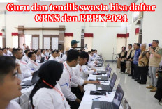 Kabar Gembira! Guru dan Tendik Swasta  Bisa Daftar CPNS dan PPPK 2024