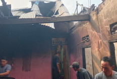 Korsleting Listrik Biang Kerok Rumah Warga Tanjung Besar Ludes Terbakar, Segini Kerugiannya!